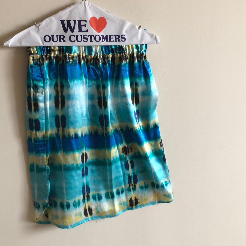 Banana republic silk skirt